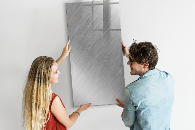 Decoratief glazen wandbord beschrijfbaar en magnetisch Metalen fotobord