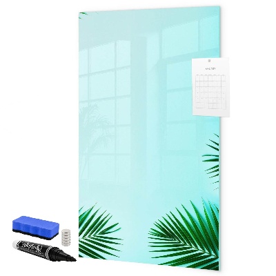 Memobord van glas met print inclusief neodymium magneten Creatief moodboard voor foto's en notities