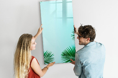 Memobord van glas met print inclusief neodymium magneten Creatief moodboard voor foto's en notities
