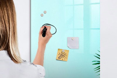 Memobord van glas met print inclusief neodymium magneten Creatief moodboard voor foto's en notities
