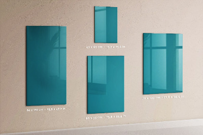 Decoratief glazen wandbord beschrijfbaar en magnetisch Kleurrijk citroen memobord