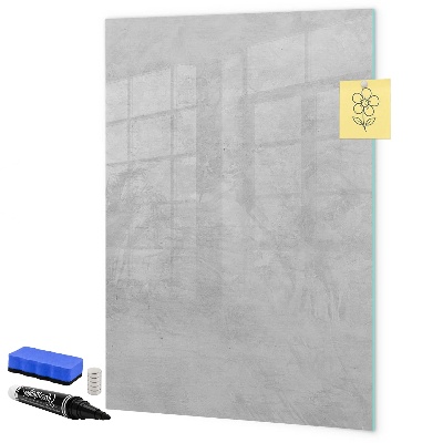 Decoratief glazen wandbord beschrijfbaar en magnetisch Een ruimte voor het delen van herinneringen en notities.