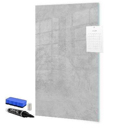 Decoratief glazen wandbord beschrijfbaar en magnetisch Een ruimte voor het delen van herinneringen en notities.