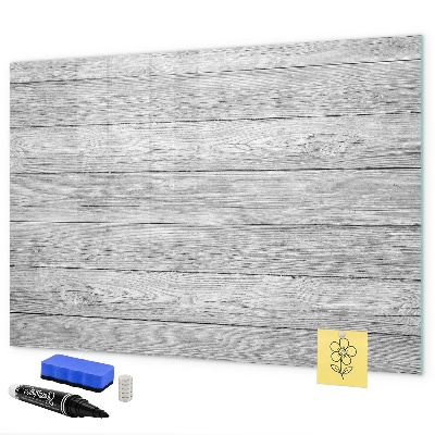 Decoratief glazen wandbord beschrijfbaar en magnetisch Stijlvol bord voor foto's en notities