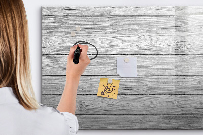 Decoratief glazen wandbord beschrijfbaar en magnetisch Stijlvol bord voor foto's en notities