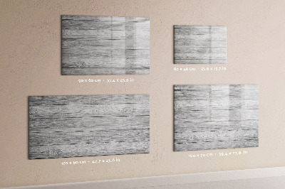 Decoratief glazen wandbord beschrijfbaar en magnetisch Stijlvol bord voor foto's en notities