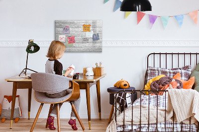 Decoratief glazen wandbord beschrijfbaar en magnetisch Stijlvol bord voor foto's en notities