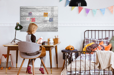 Decoratief glazen wandbord beschrijfbaar en magnetisch Stijlvol bord voor foto's en notities