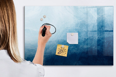 Decoratief glazen wandbord beschrijfbaar en magnetisch Een plek voor creatieve herinneringen en notities