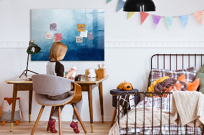 Decoratief glazen wandbord beschrijfbaar en magnetisch Een plek voor creatieve herinneringen en notities
