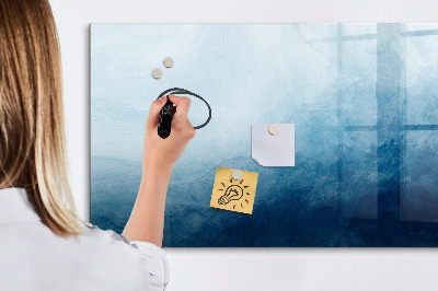 Decoratief glazen wandbord beschrijfbaar en magnetisch Een plek voor creatieve herinneringen en notities