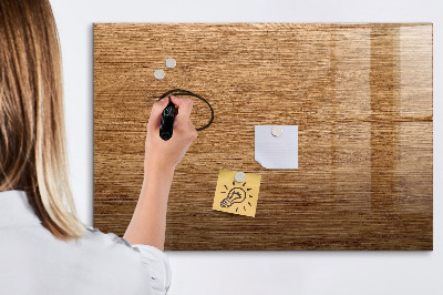 Memobord van glas met print inclusief neodymium magneten Memobord met magneten en foto's
