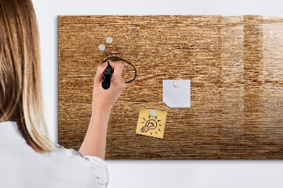Memobord van glas met print inclusief neodymium magneten Memobord met magneten en foto's
