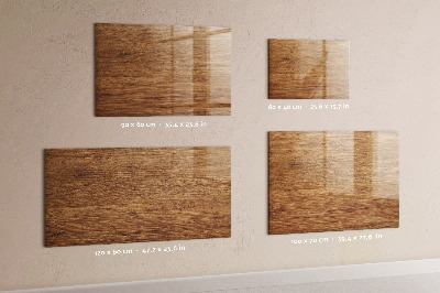 Memobord van glas met print inclusief neodymium magneten Memobord met magneten en foto's