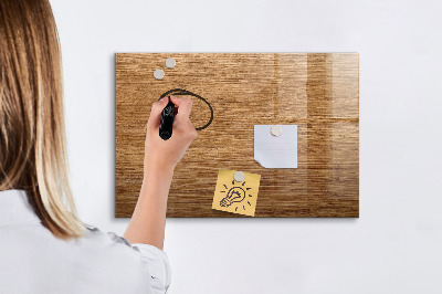 Memobord van glas met print inclusief neodymium magneten Memobord met magneten en foto's