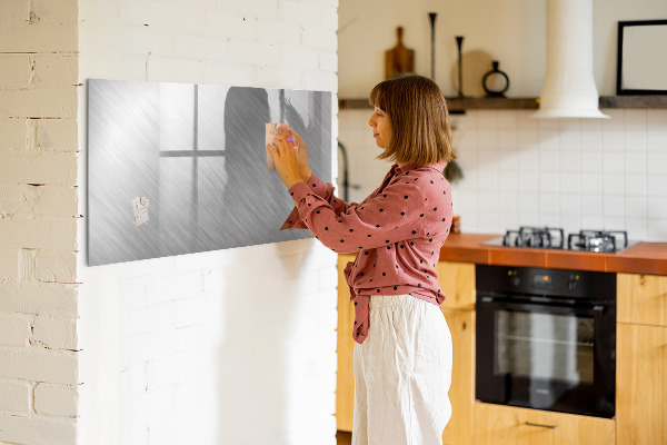 Memobord van glas met print inclusief neodymium magneten Magnetisch bord voor foto's en notities