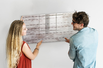 Memobord van glas met print inclusief neodymium magneten Bord voor foto's en notities