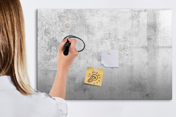 Memobord van glas met print inclusief neodymium magneten Een knusse plek voor herinneringen en aantekeningen.