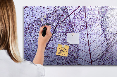 Memobord van glas met print inclusief neodymium magneten Creatief fotopresentatiebord