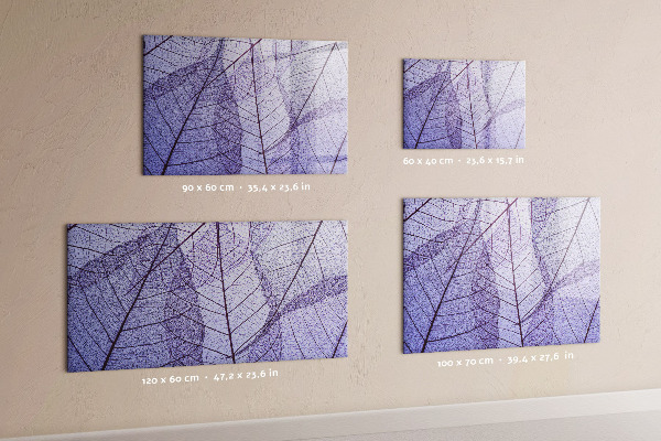 Memobord van glas met print inclusief neodymium magneten Creatief fotopresentatiebord