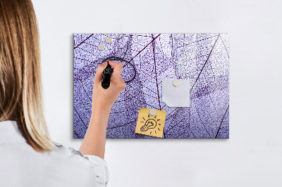 Memobord van glas met print inclusief neodymium magneten Creatief fotopresentatiebord
