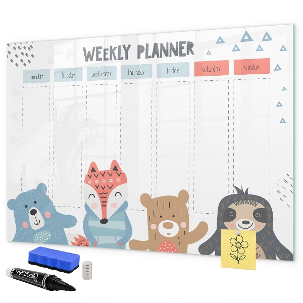 Leuke dieren weekplanner