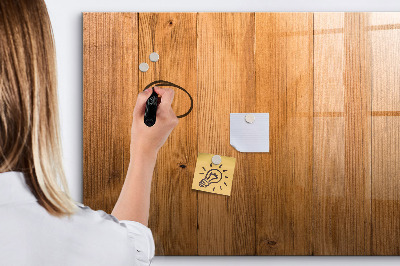 Memobord van glas met print inclusief neodymium magneten Notitie- en fotobord