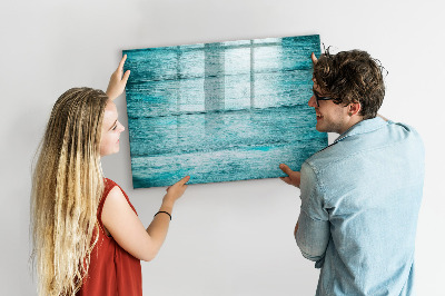 Memobord van glas met print inclusief neodymium magneten Een knusse ruimte voor zelfexpressie.