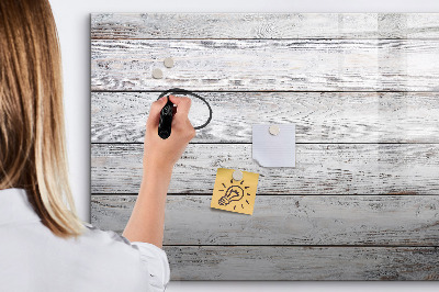 Memobord van glas met print inclusief neodymium magneten Stijlvol bord voor foto's en notities