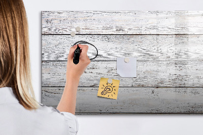 Memobord van glas met print inclusief neodymium magneten Stijlvol bord voor foto's en notities
