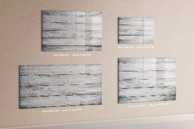 Memobord van glas met print inclusief neodymium magneten Stijlvol bord voor foto's en notities