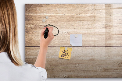 Decoratief glazen wandbord beschrijfbaar en magnetisch Een stijlvol bord voor notities en foto's