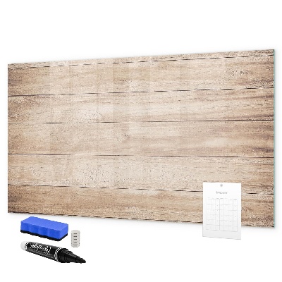 Decoratief glazen wandbord beschrijfbaar en magnetisch Een stijlvol bord voor notities en foto's
