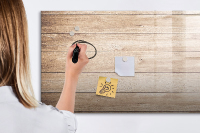 Decoratief glazen wandbord beschrijfbaar en magnetisch Een stijlvol bord voor notities en foto's