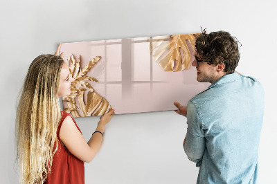 Memobord van glas met print inclusief neodymium magneten Een stijlvol bord voor het presenteren van foto's