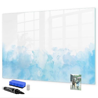 Memobord van glas met print inclusief neodymium magneten Creatief moodboard voor foto's en notities