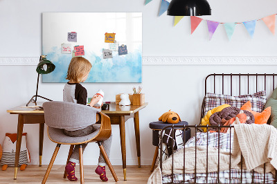 Memobord van glas met print inclusief neodymium magneten Creatief moodboard voor foto's en notities