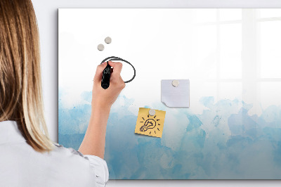 Memobord van glas met print inclusief neodymium magneten Creatief moodboard voor foto's en notities