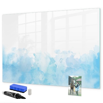 Memobord van glas met print inclusief neodymium magneten Creatief moodboard voor foto's en notities