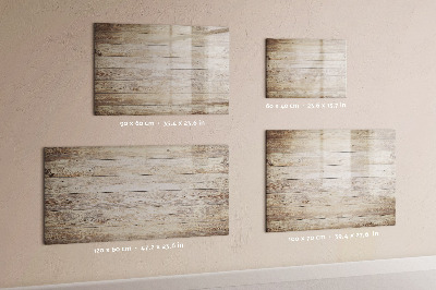 Decoratief glazen wandbord beschrijfbaar en magnetisch Een stijlvol bord voor notities en foto's