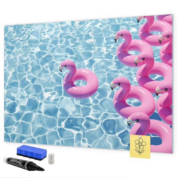 Heerlijke momenten aan het water met flamingo's.