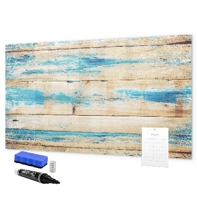 Decoratief glazen wandbord beschrijfbaar en magnetisch Stijlvol bord voor foto's en notities
