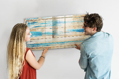 Decoratief glazen wandbord beschrijfbaar en magnetisch Stijlvol bord voor foto's en notities