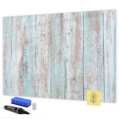 Memobord van glas met print inclusief neodymium magneten Een prikbord voor het ophangen van herinneringen en notities.