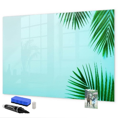 Memobord van glas met print inclusief neodymium magneten Een gezellige plek voor het creëren van herinneringen.