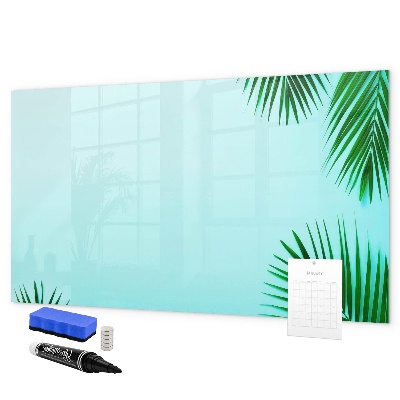 Memobord van glas met print inclusief neodymium magneten Een gezellige plek voor het creëren van herinneringen.