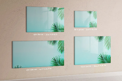 Memobord van glas met print inclusief neodymium magneten Een gezellige plek voor het creëren van herinneringen.