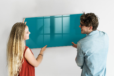 Memobord van glas met print inclusief neodymium magneten Een kleurrijk prikbord voor notities en foto's