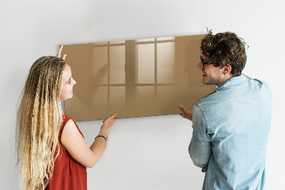 Decoratief glazen wandbord beschrijfbaar en magnetisch Notitie- en fotobord