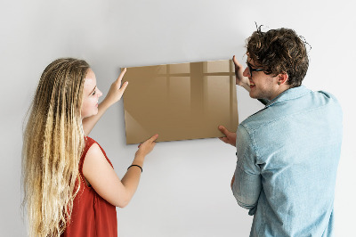 Decoratief glazen wandbord beschrijfbaar en magnetisch Notitie- en fotobord